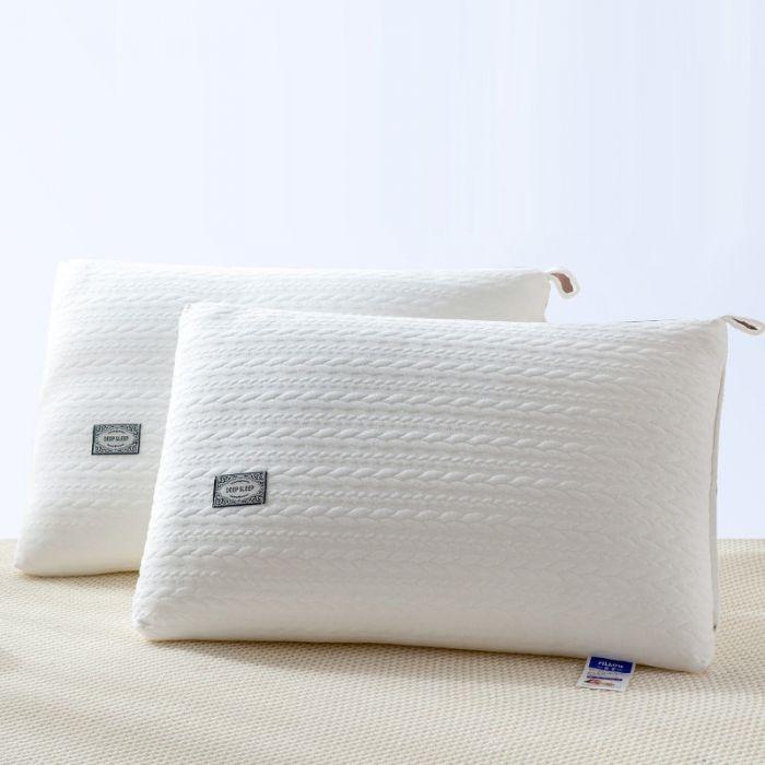High-Elastic Hotel Pillow with Cervical Support and Down-Like Fiber Filling