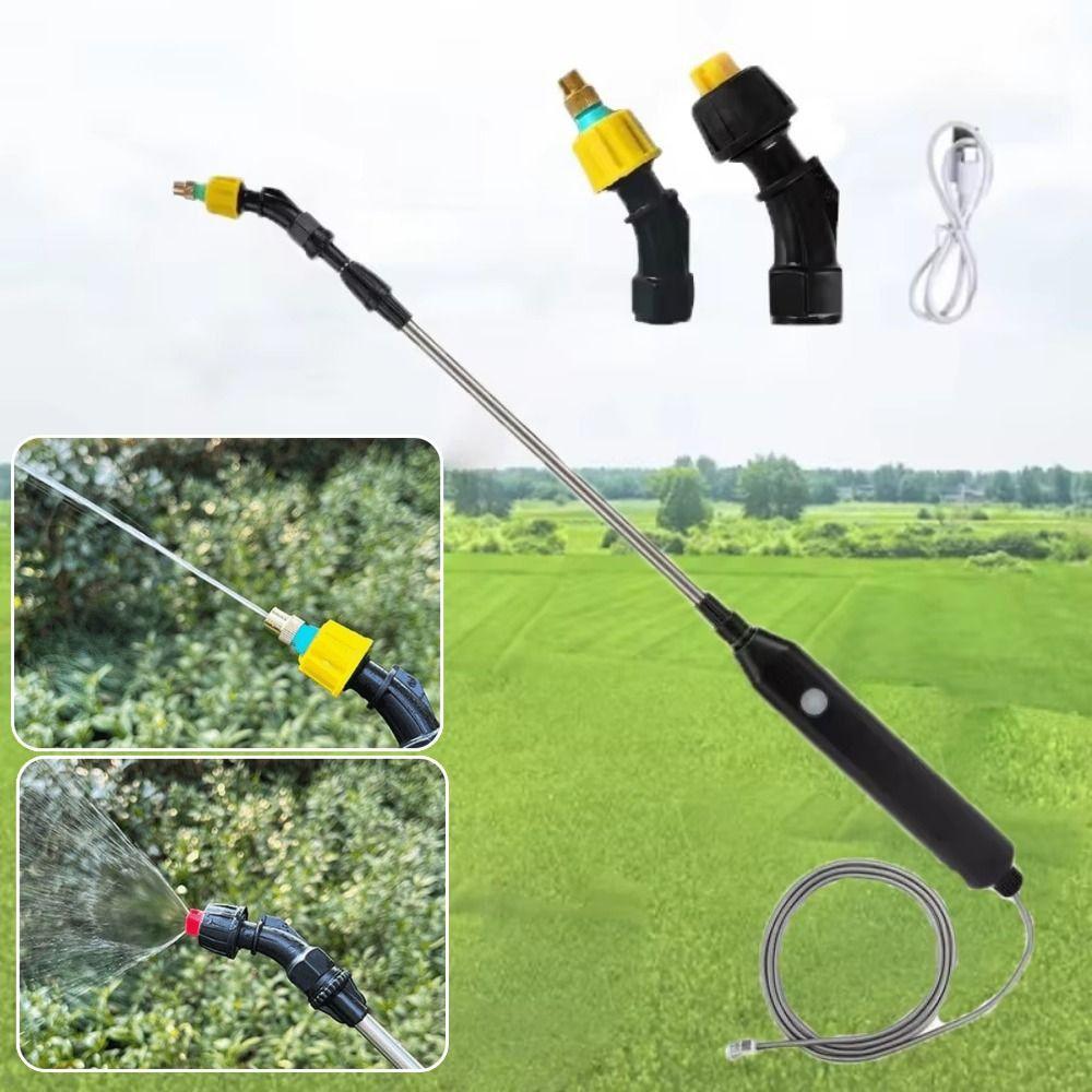 Adjustable Nozzle Electric Sprayer Wand Rechargeable Telescopic Sprayer Wand Weed Control