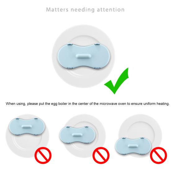 Microwave Double Egg Poacher Maker With Lid Detachable Drain Basket Heat Resistant Food Grade PP Poached Egg Cooker Steamer Kitchen Gadget