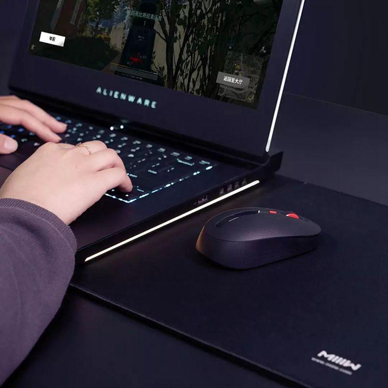 Xiaomi Беспроводная бесшумная мышь MIIIW USB 2,4 ГГц, кнопка отключения звука, 3 шестерни, регулировка разрешения, оптическая для ноутбука, ноутбука, офисных игр
