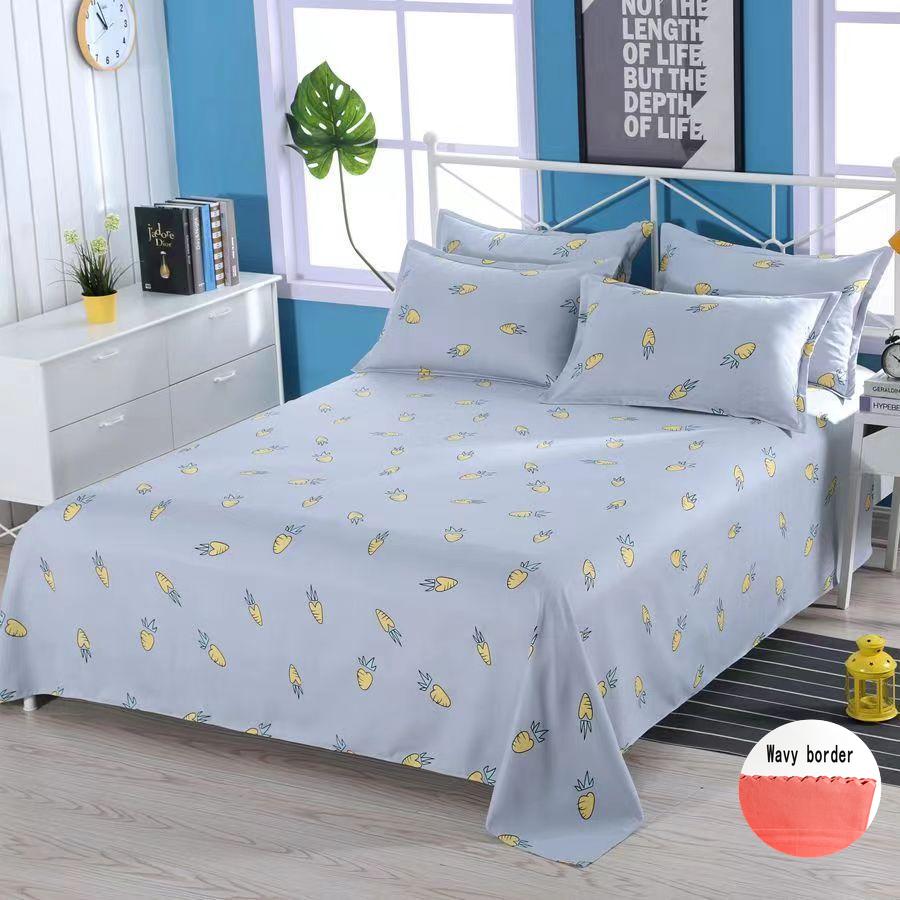 New Bed Sheet Skin-friendly Brushed Thickened Bed Sheet Four Seasons Multi-specification