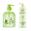 Liushin Hand Sanitizer & Lux Shampoo Bundle