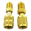 1/4\" AC Refrigerant Adapter Brass For Valve System Tool