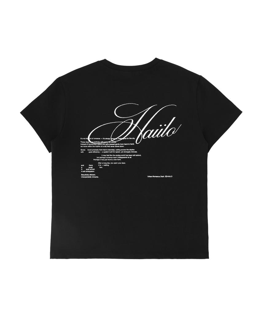 Городской базовый топ Heillo (Штамп-Черный)