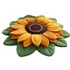 3D Flower Floor Mat Absorbent Large Flower Area Rug Non-Slip Bathroom