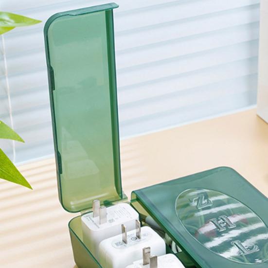 Ящик для хранения кабеля для передачи данных, адаптер, классификационный чехол, несколько отделений для хранения, шнур, зарядное устройство, органайзер