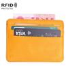 KT1002 RFID-функция Узор «Ящерица» Держатель для банковских карт PU Визитница