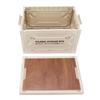 Collapsible Camping Storage Box Pulley Design Waterproof 5 Sides Opening Camping Folding Storage Bins for Car Outdoor