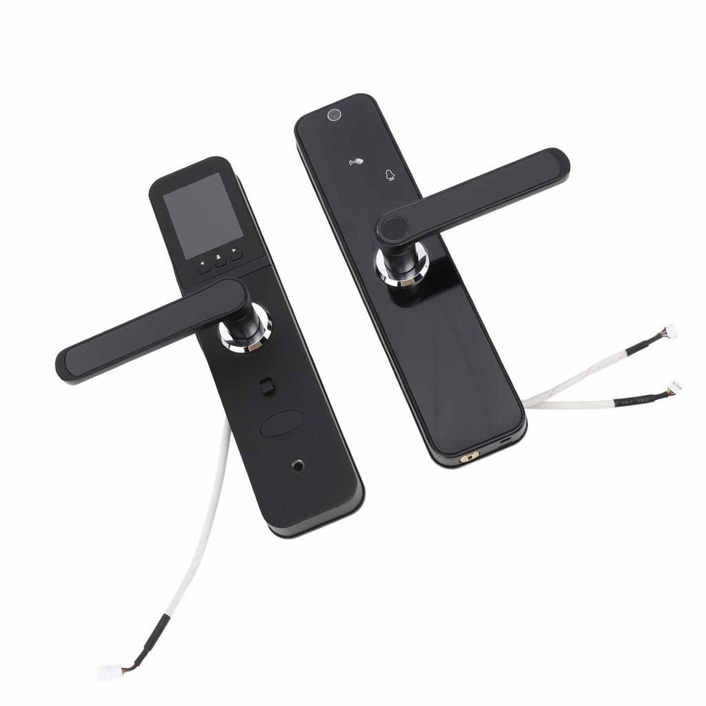 Face Recognition Smart Lock Wifi Remote Control Touch Screen Fingerprint Password Security Video