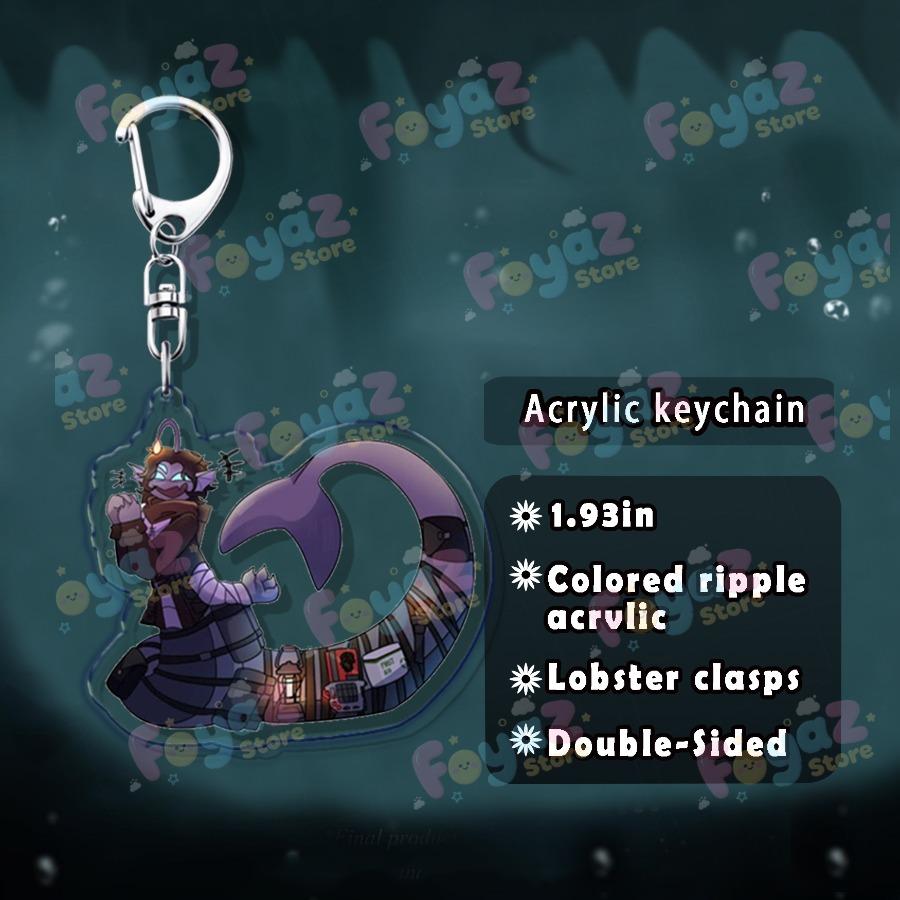 Ключевые брелоки и аксессуары для сумки из игры в жанре хоррор с элементами давления Sebastian Solace Мультяшные брелоки для геймеров Украшения Подарки для фанатов и друзей