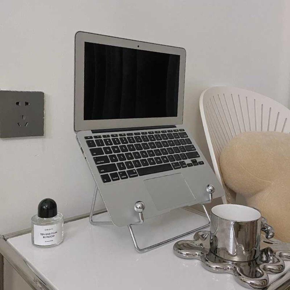 Портативная настольная подставка для чтения книг в стиле Ins, новая металлическая плоская поддержка