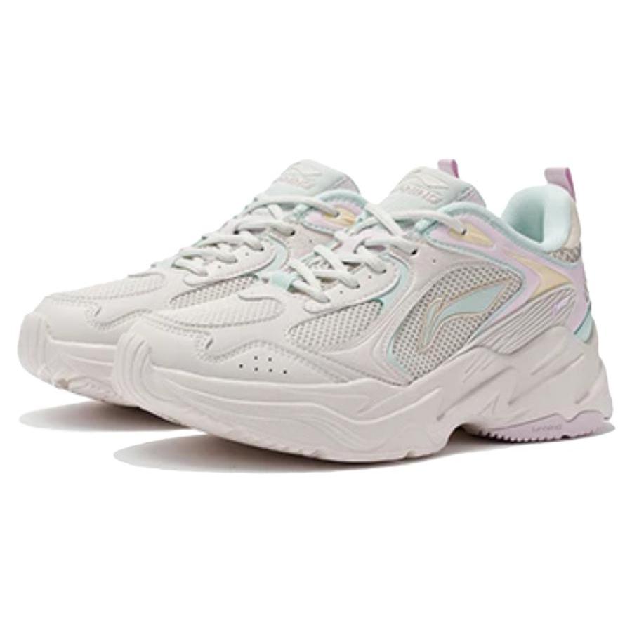 Коллекция беговой обуви Li Ning Амортизация Нескользящая Дышащая Отскок Низкий профиль ARLS008-4