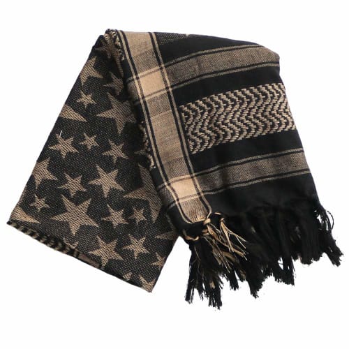 Eagle Model Eagle Force Afghan Stole, Star Pattern, V2, Brown, 5369ST-V2-BR