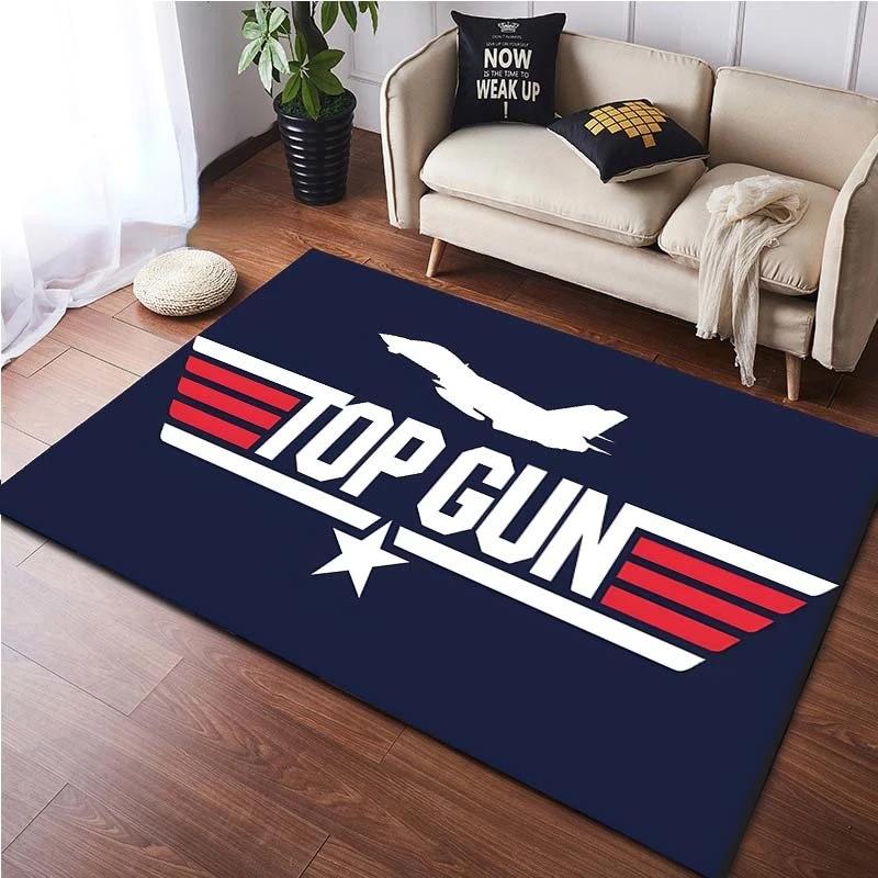 Ковер 'Top Gun' с Томом Крузом для гостиной, домашний декор, спальни, прикроватный, напольный коврик, нескользящий, для коридора, балкона