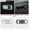Storage Glove Box Switch Button Cover Trim For VW Volkswagen Tiguan MK2 / T-Roc / T-Cross 2017- Stainless Steel Accessories