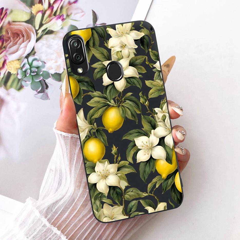 For ZTE Blade V10 Vita Case Luxury Flowers Butterfly Painted Cover Soft TPU Phone Case For ZTE Blade V10 2019 V10Vita Funda Bags