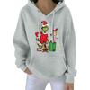 Women's Christmas  Hoodie Funny Cute Christmas Holiday Sweatshirt Pullover