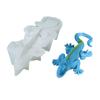Lizards Shaped Mold Animal Silicone Mold for DIY Soap Plaster Ornament, Resin Casting Silicone Mold