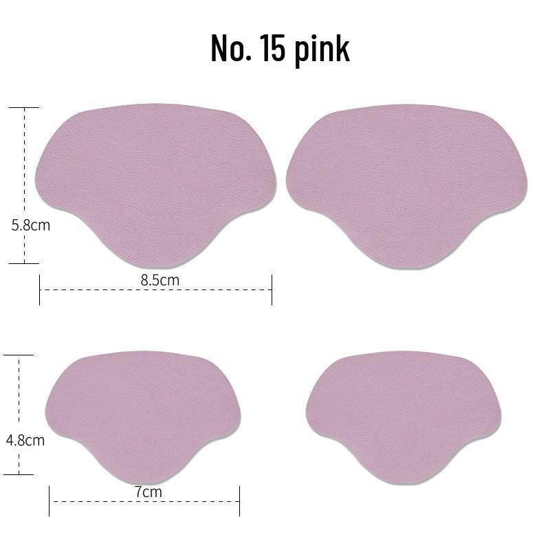 Самоклеящиеся микрофибровые заплатки для ремонта подкладки обуви для пяток и кроссовок