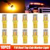 10 шт. W5W 10-7014 SMD Светодиодные автомобильные T10 194 168 Клиновые запасные лампы для габаритных огней крыши, кабины, ходовых огней