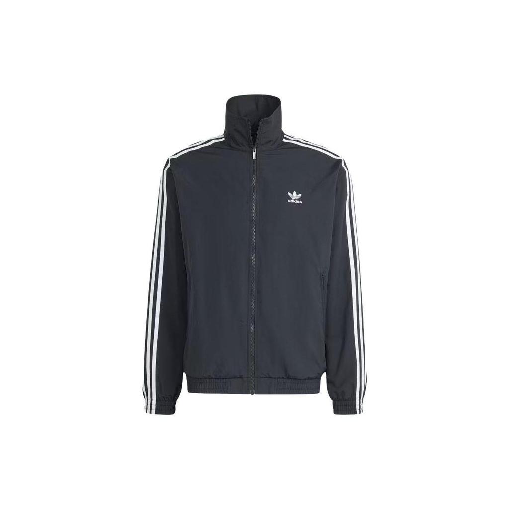 adidas Мужская спортивная кофта Originals Adicolor с плетением Firebird Черный IT2491