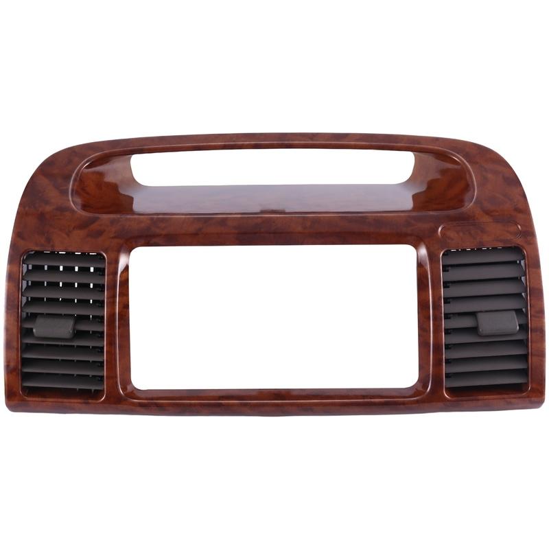 Car Fascia Auto Stereo Panel Mounting DVD Radio Dashboard Air Vent Outlet For Toyota Camry 5 2002-2006
