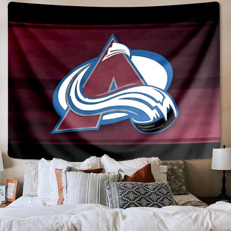 Colorado Avalanche Printed Tapestry, Unique Design Tapestry, Wall Decor for Bedroom,Livingroom, Playroom,Heartwarming Fan Holiday Gifts