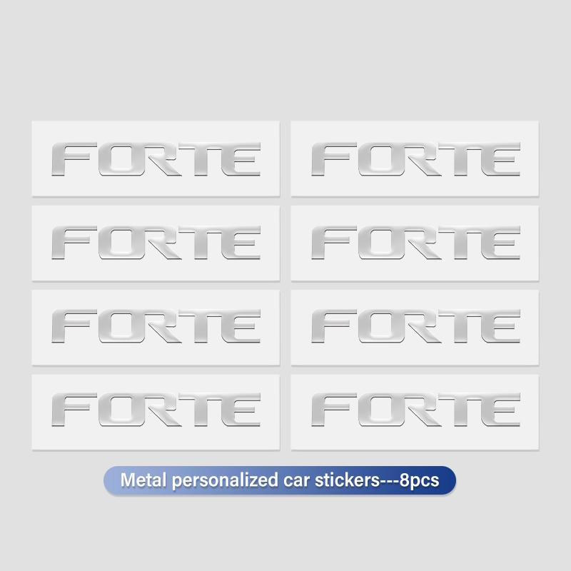 AABIU1 Metal Car Logo Sticker Car Door Window Wiper Stickers For KIA Cadenza Carens Carnival Cerato Ev6 FORTE K5 Sportage Rio Ceed Niro