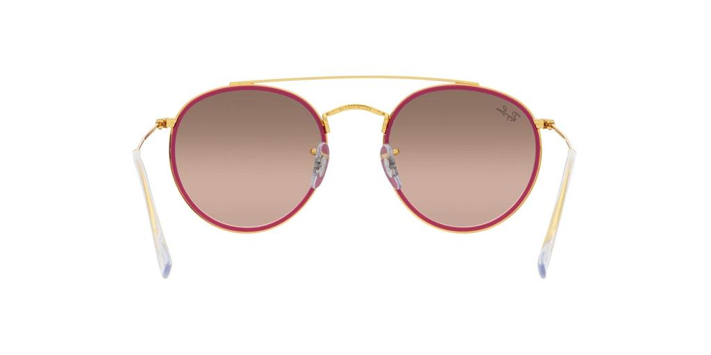Солнцезащитные очки RB3647N Legend Gold Matte Pink Grey Mirror Gradient Lens 51 [Ray-Ban] + Fuchsia/Crystal