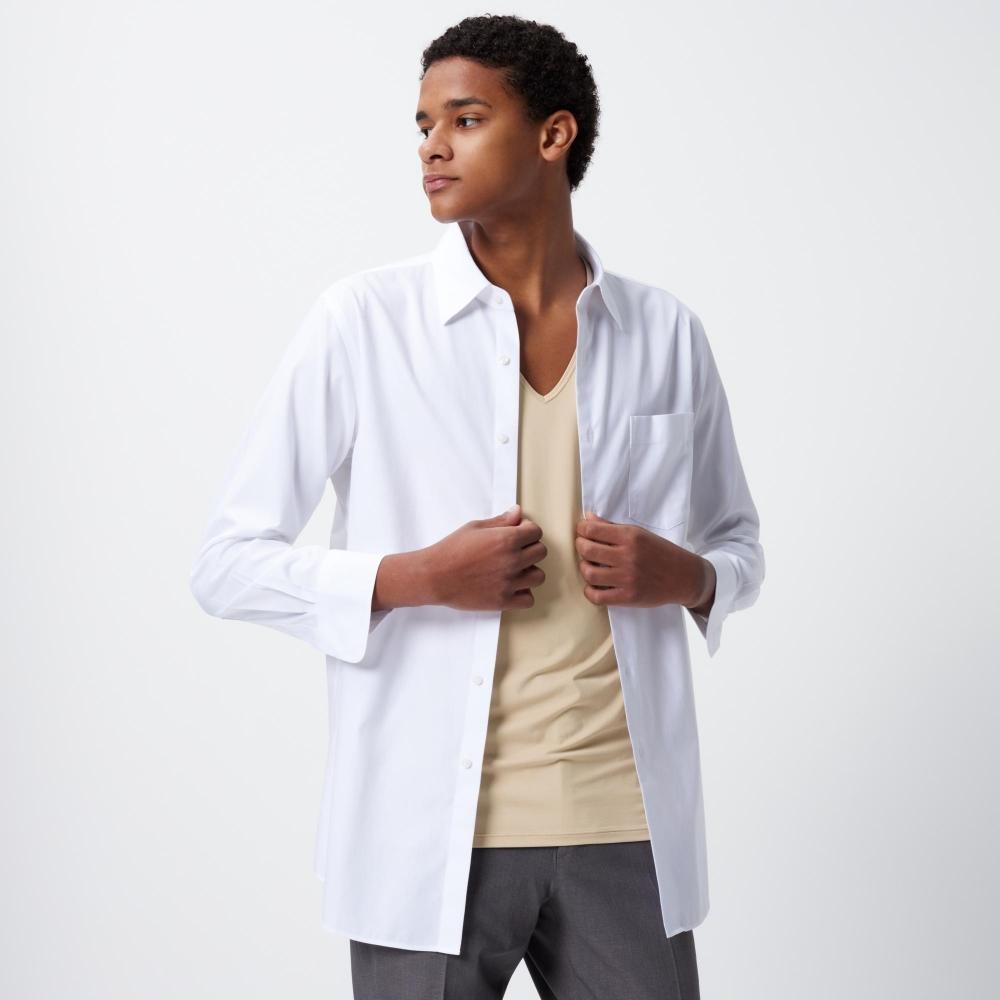 Uniqlo Футболка Airism с V-образным вырезом и коротким рукавом 