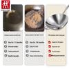 ZWILLING 42cm 5-Ply 316 Stainless Steel Wok with Lid