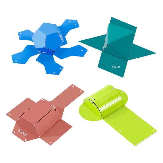 1 Набор Книга для изучения 3D-геометрии на шнурке Раннее образование Сделай сам Плетеная веревка Геометрия