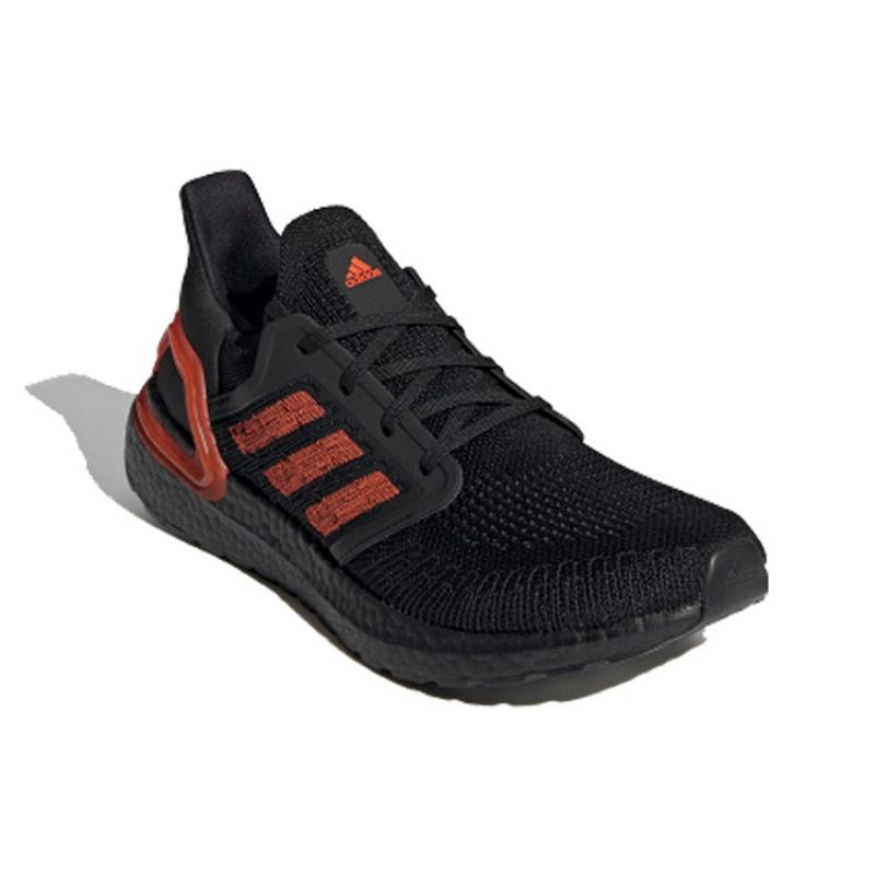 adidas Кроссовки Ultra Boost 20 Черный Солнечный Красный EG0698