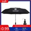 VW GTI GOLF 2026 Горячее для VW VOLKSWAGEN Автомобильные Складные Анти-УФ Полуавтоматические Зонты Стиль Логотипа Для Volkswagen Golf Touareg Tigu