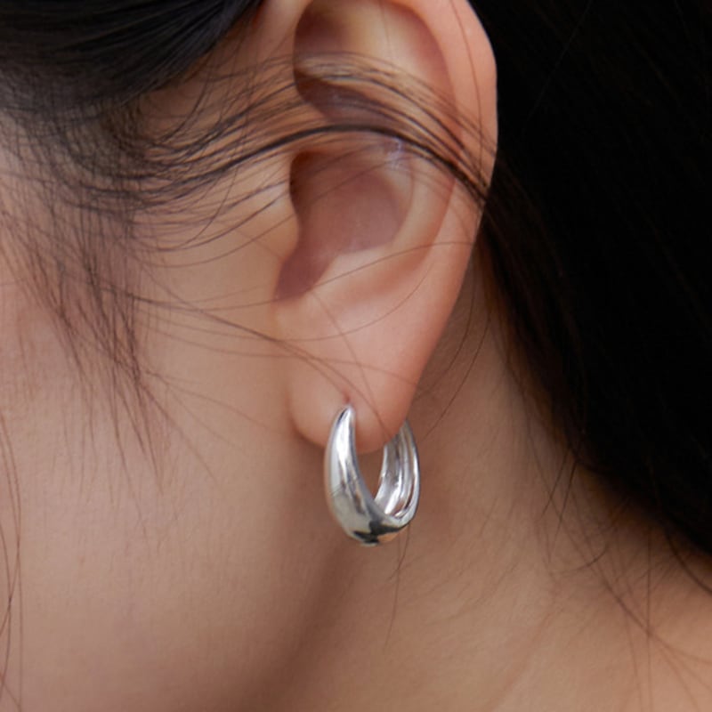 Byweekend Big Plat Earring