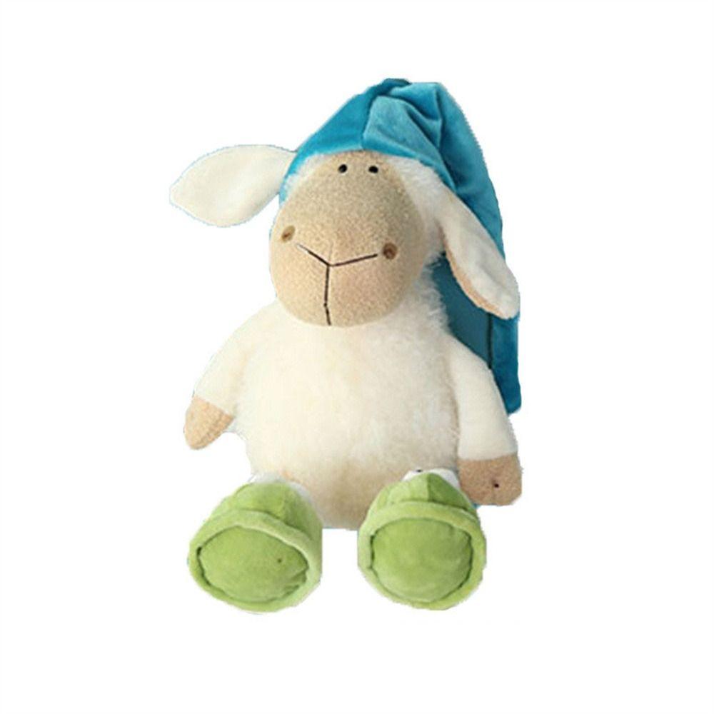 Hugging Pillow Sheep Plush Toy Little Lamb Stuffed Sheep Doll Room Decor Baby Toy