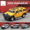 Масштаб 1/64 Модель игрушечного автомобиля внедорожника Hummer H2 JKM 1:64 Внедорожный Спорт Миниатюрный Автомобиль Свободные Колеса Литой Сплав Коллекция Подарок Дети