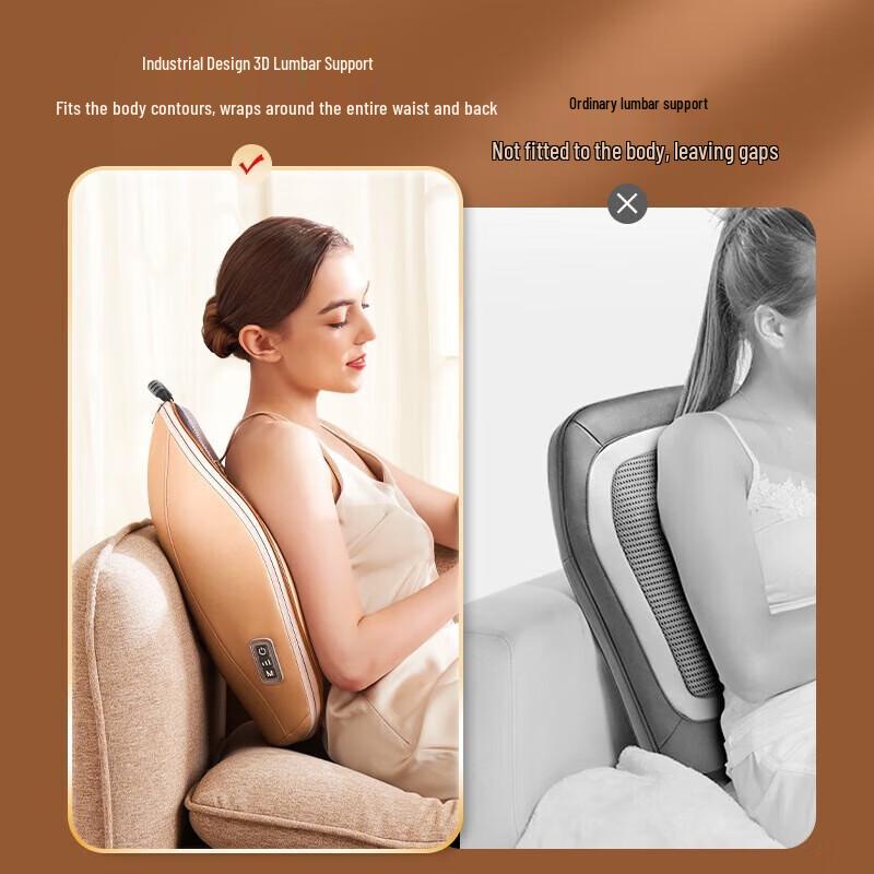 CLORIS CLORIS-E830 Electric Lumbar & Cervical Massage Pillow