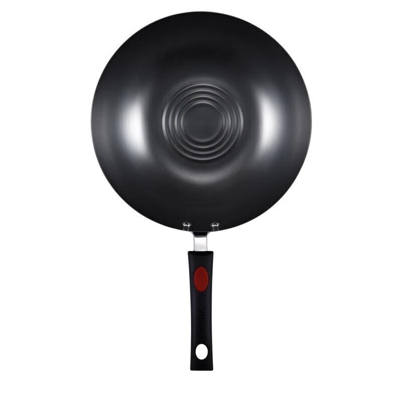 ASD 32cm Rust-Resistant Refined Iron Wok