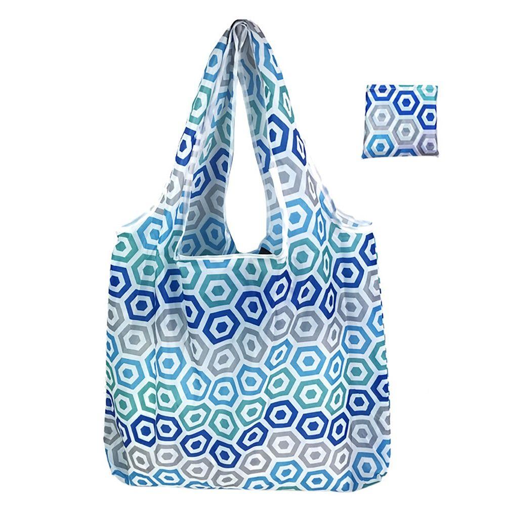 Washable Recycle Bag Eco-Friendly Tote Pouch Reusable Shopping Bag Indoor Outdoor