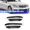 2 шт. Черная накладка на противотуманную фару ДХО для Mercedes-Benz C250 C300 C350 Luxury 2012-2014