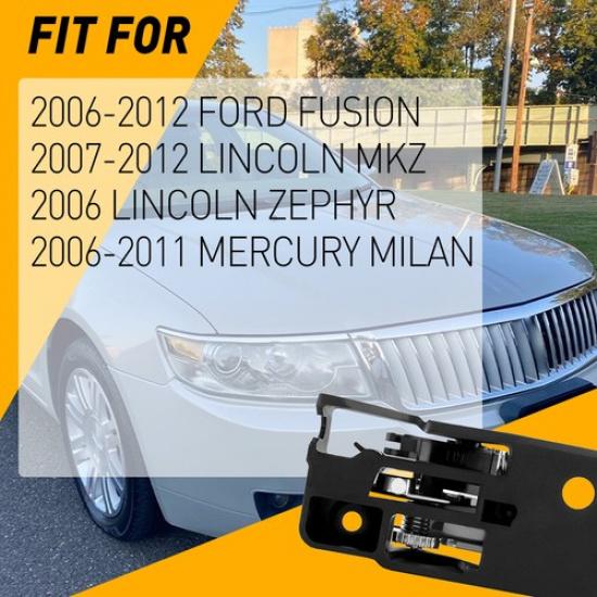 2x Left Right Interior Door Handle Chrome Fit 2006-2012 Ford Fusion 6E5Z5422600A