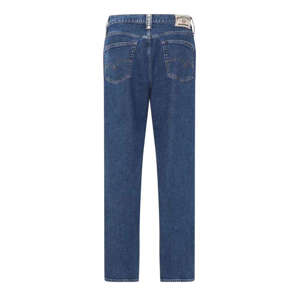 Replay Mens Cotton Straight Jeans