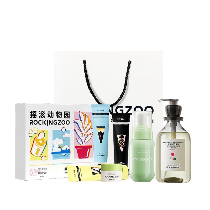 ROCKINGZOO Shower Gel & Body Care Gift Set