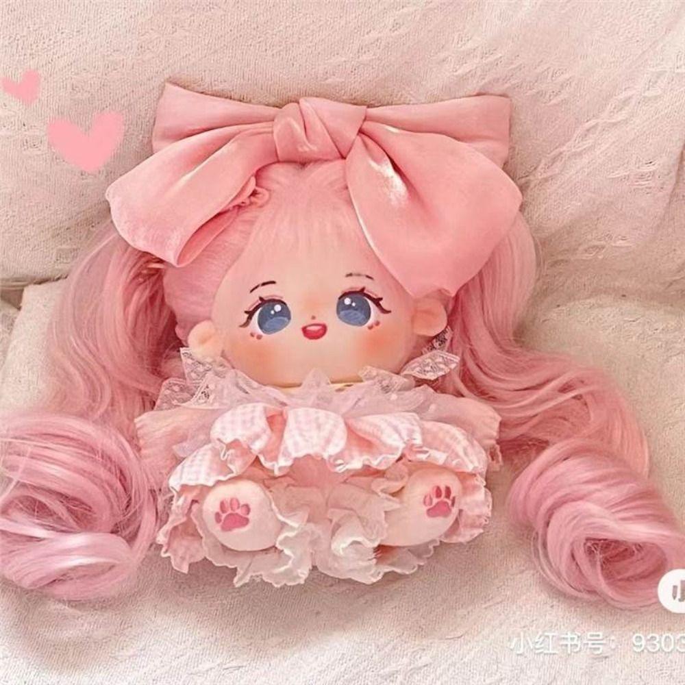 Модный наряд для плюшевых кукол Kpop, милое платье JK, модное платье, одежда для 20-сантиметровой хлопковой куклы