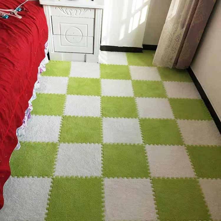 Plush Children's Mat EVA Foam Puzzles Baby Play Mat Children's Rugs for Room Warm Baby Toys Carpet Infant Carpet