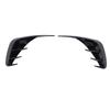 Pair of Rear Bumper Side Vent Spoiler Glossy Black Sporty Look Aerodynamic for 3 Series G21 Wagon M