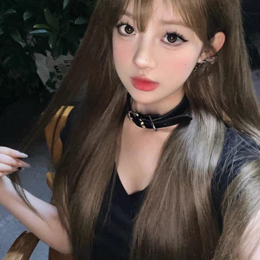 Y2K воротник женский шейный ремешок темный чокер ожерелье шея ключица цепочка шейный цепочка ошейник аксессуары