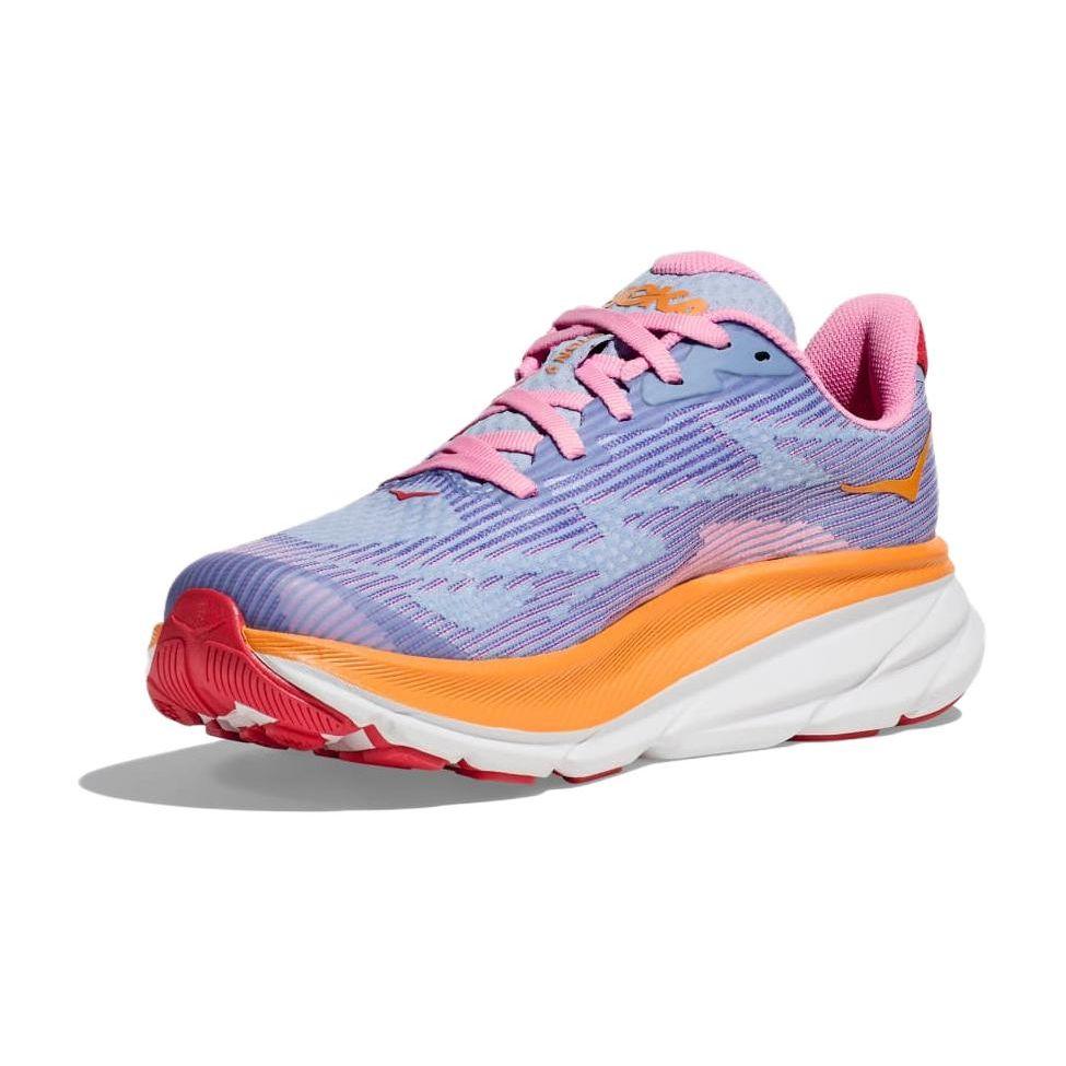 HOKA Clifton 9 Kids Peony Mirage Детские кроссовки Фиолетовые 1131170-PNYM