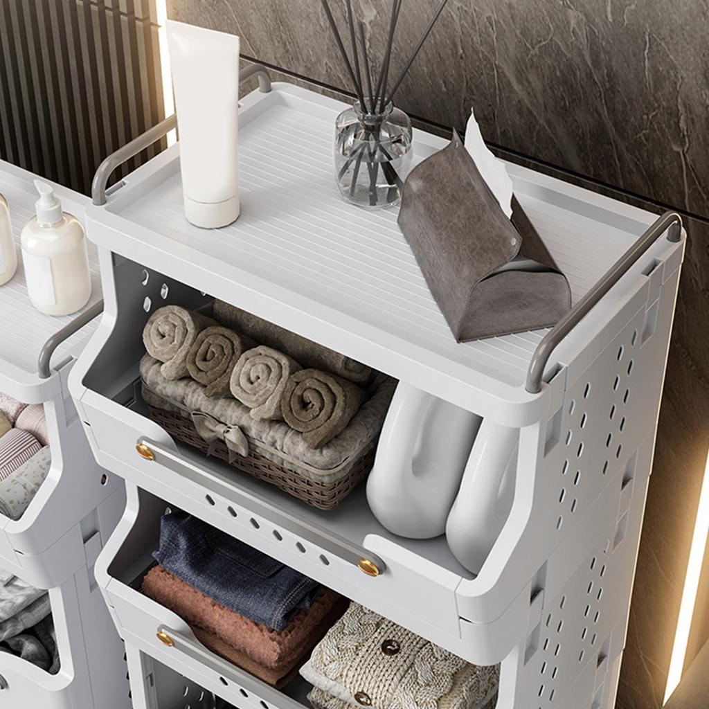 Корзина для белья складная большая вместимость многофункциональная пластиковая корзина для хранения грязной одежды башня